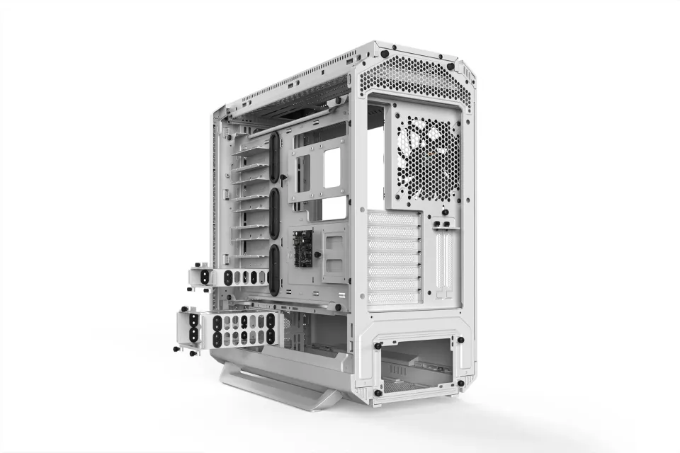 Be quiet! skříň SILENT BASE 802 Window / MidT / bez zdroje / 1x USB-C + 2x USB3.0 / průhledná bočnice / bílá