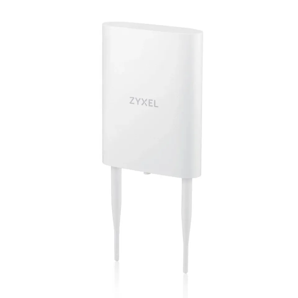 ZYXEL NWA55BE BE5100, 2x2 MU-MIMO, Smart Mesh, Outdoor IP55, PoE+ (802.3at), Standalone/Nebula Cloud Mng Inclued adapter