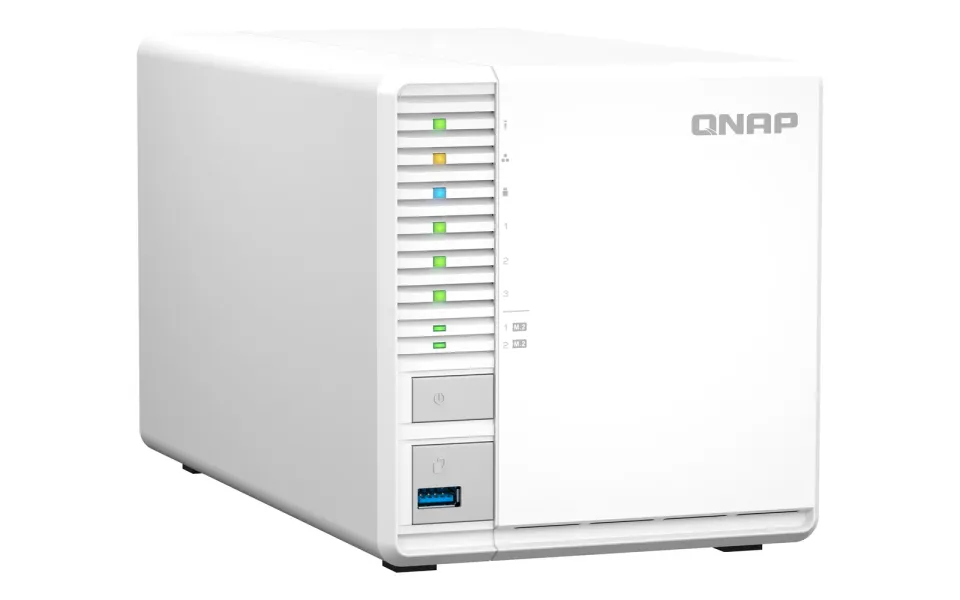 QNAP TS-364-8G (4core 2,9GHz, 8GB RAM, 3x SATA, 2x M.2 NVMe sloty, 3x USB, 1x 2,5GbE, 1x HDMI 1.4b)
