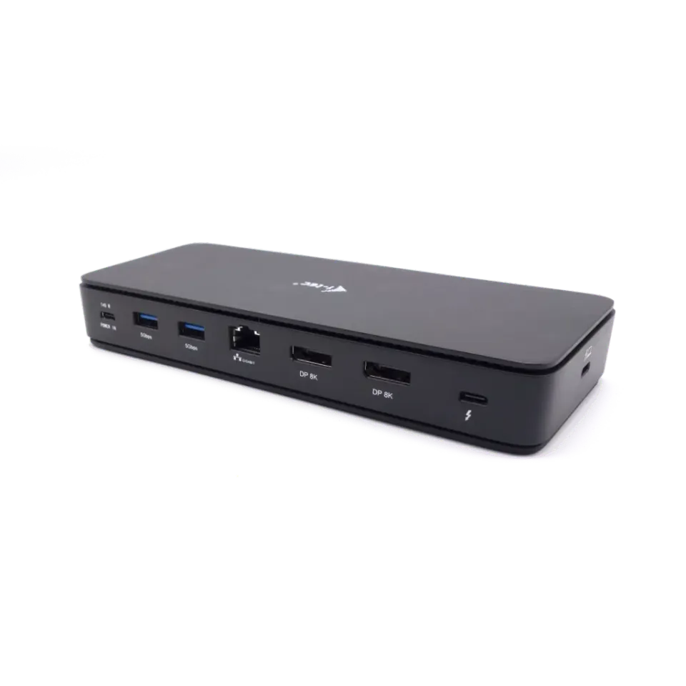 I-tec Thunderbolt4 2x Display Docking Station Gen3, 7x USB, 2.5 GLAN + PowerDeli
