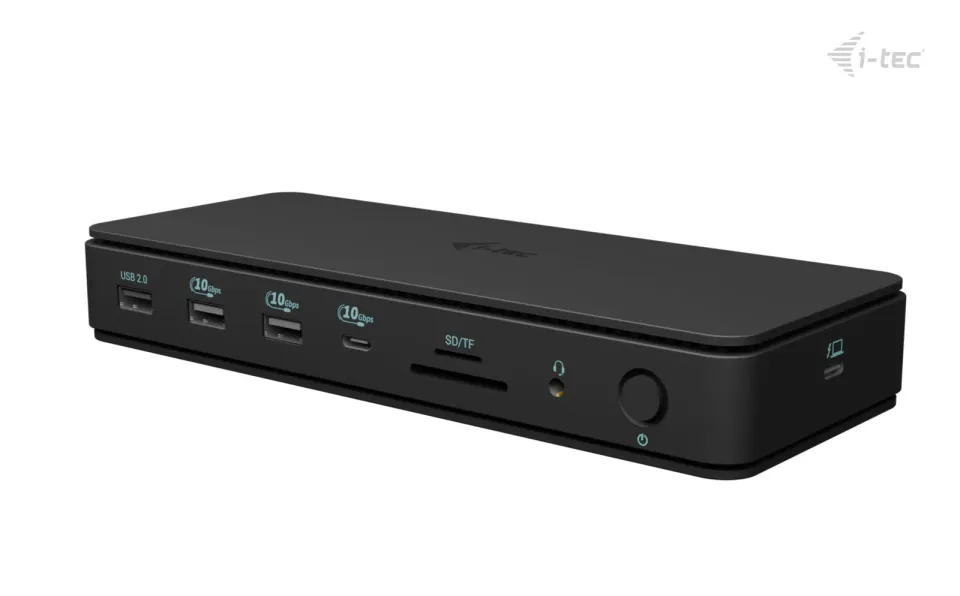 I-tec Thunderbolt4 2x Display Docking Station Gen3, 7x USB, 2.5 GLAN + PowerDeli