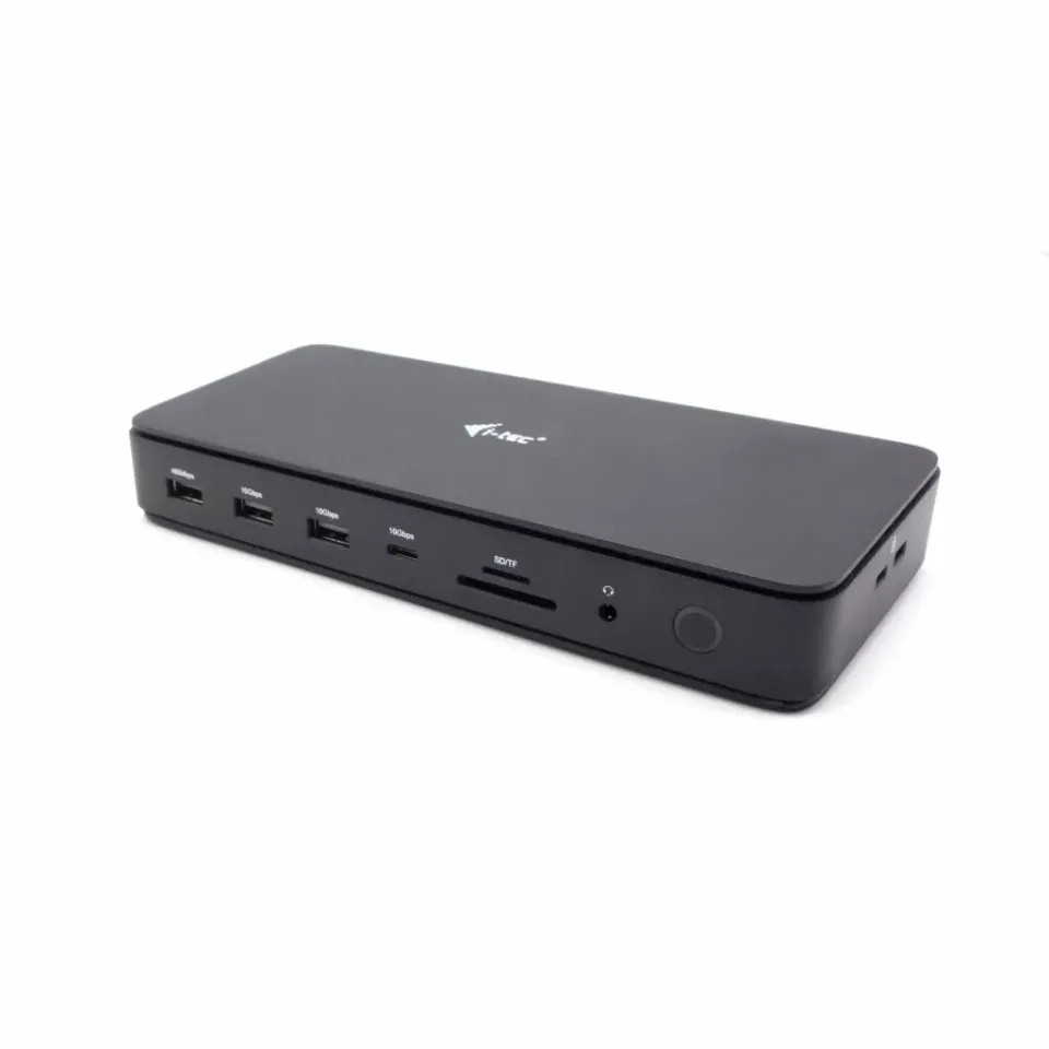 I-tec Thunderbolt4 2x Display Docking Station Gen3, 7x USB, 2.5 GLAN + PowerDeli