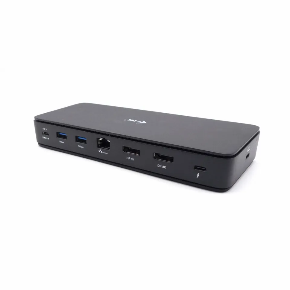 I-tec Thunderbolt4 2x Display Docking Station Gen3, 7x USB, 2.5 GLAN + PowerDeli
