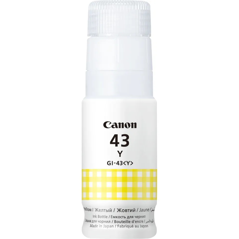 Canon Ink GI-43 (GI43Y) / Yellow / 60ml