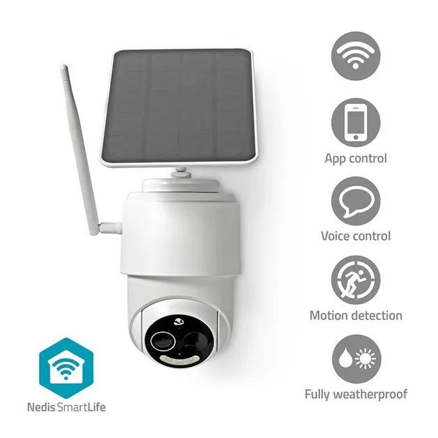 Nedis WIFICBO50WT - SmartLife Venkovní Kamera | Wi-Fi | Full HD 1080p | IP65 | C