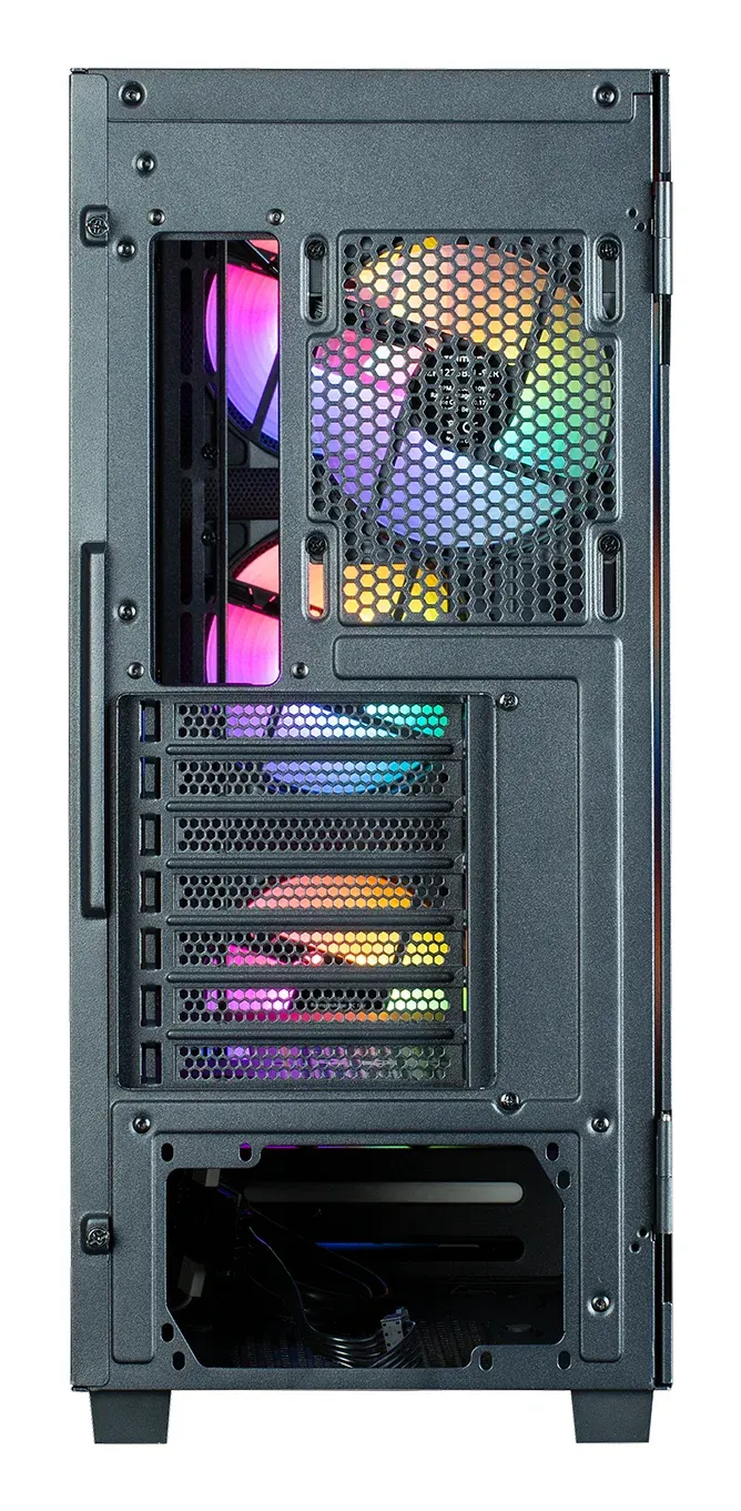 Zalman skříň S5 Neo Black / ATX / 4x 120mm RGB Fan / USB 3.0 / USB 2.0 / černá