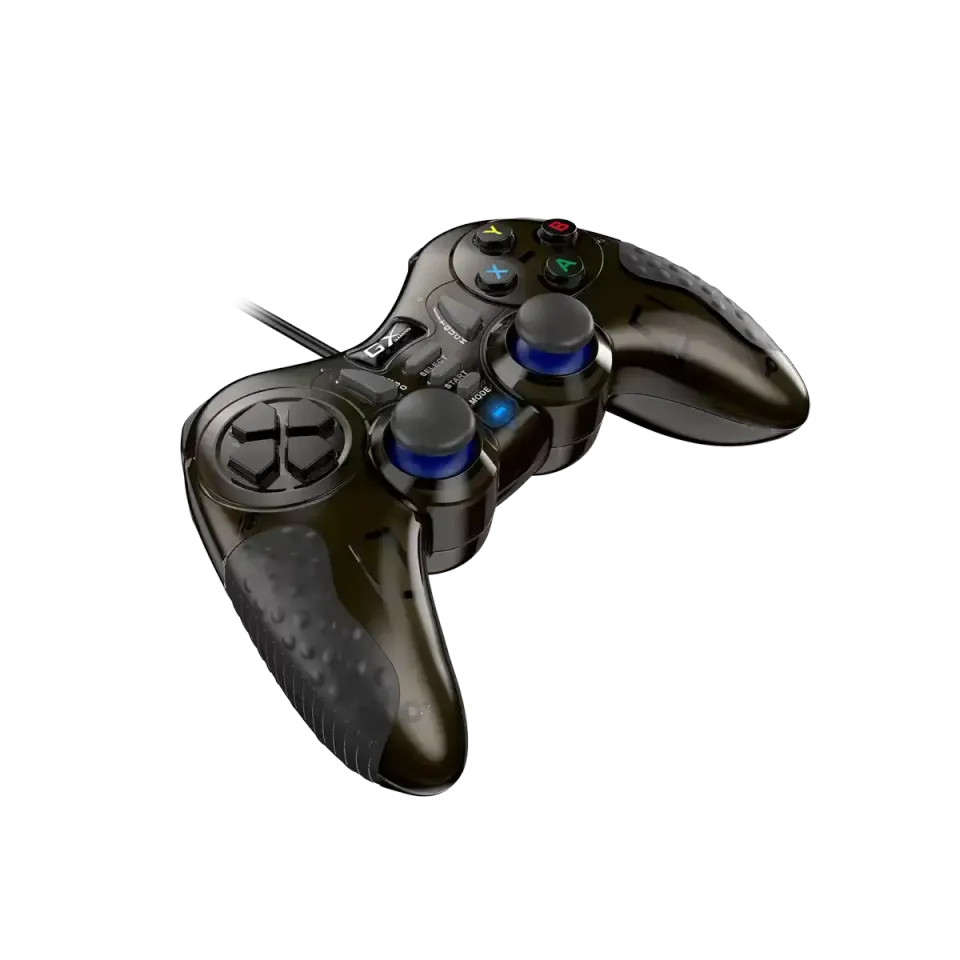 Genius GX Gaming GX-19UV, Gamepad, drátový, vibrační, pro PC, PS3 a PS4, USB, če