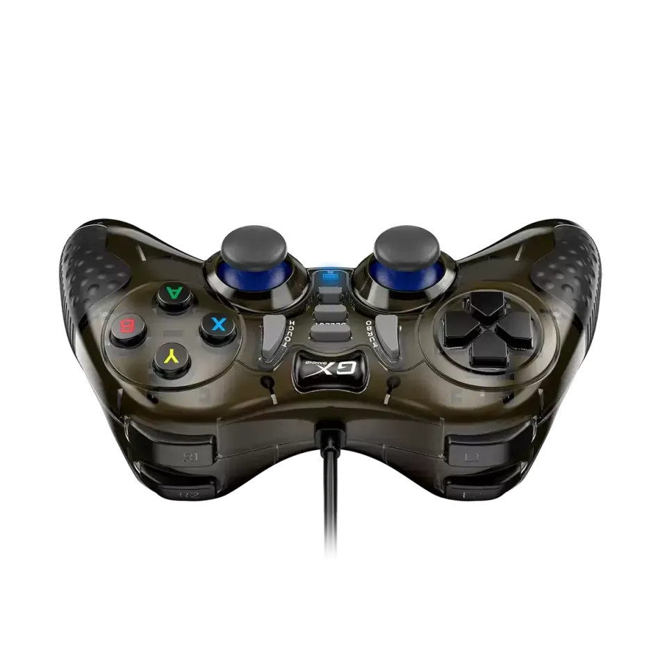 Genius GX Gaming GX-19UV, Gamepad, drátový, vibrační, pro PC, PS3 a PS4, USB, če