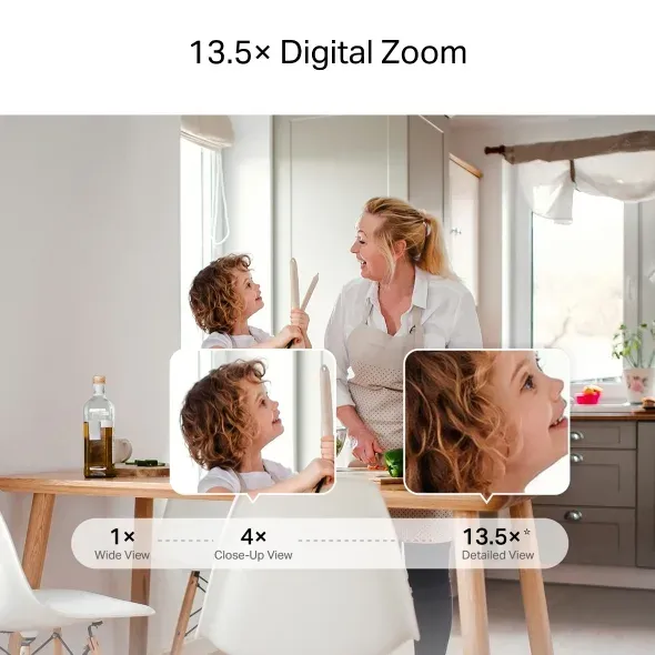 TP-Link Mercusys MC230 Pan/Tilt AI Domácí bezpečnostní Wi-Fi kamera