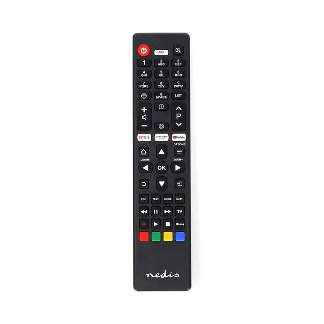 Nedis TVRC45TCBK - Náhradní Dálkový Ovladač | TCL/Thomson TV | Předprogramovaný