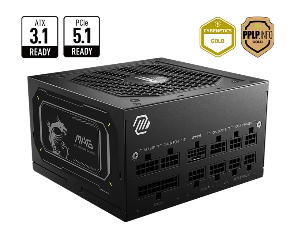 MSI zdroj PRO A850PL PCIE5