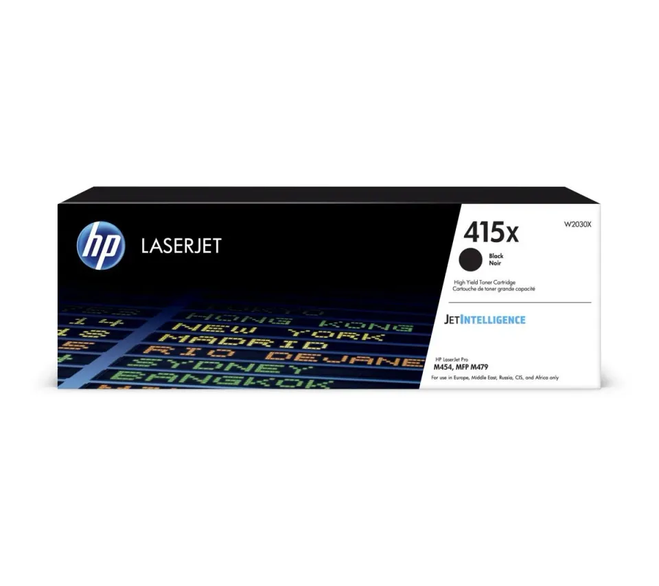 HP W2030X originální toner černý č.415X velký cca 7500 str. (black, pro HP CLJ M454, M479, Jetintelligence )
