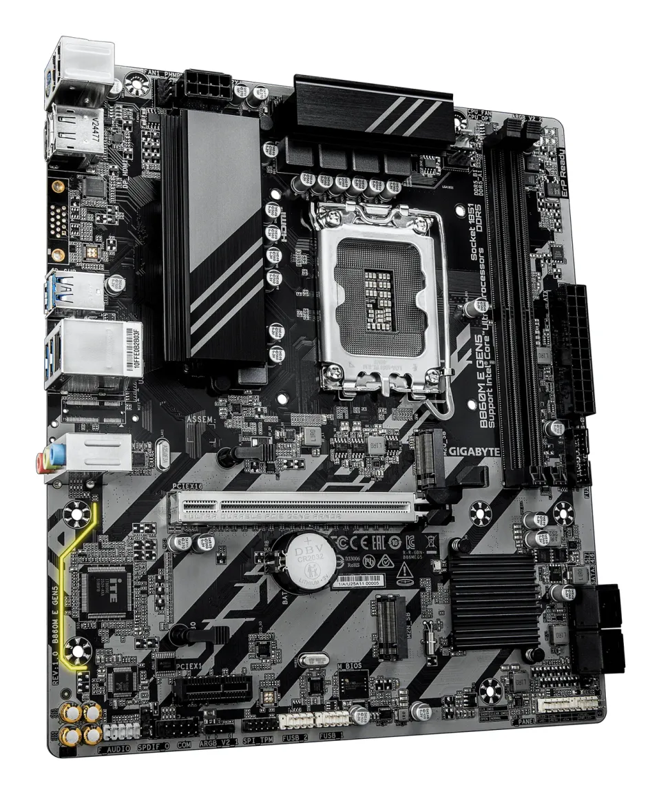 GIGABYTE B860M E GEN5/LGA 1851/mATX