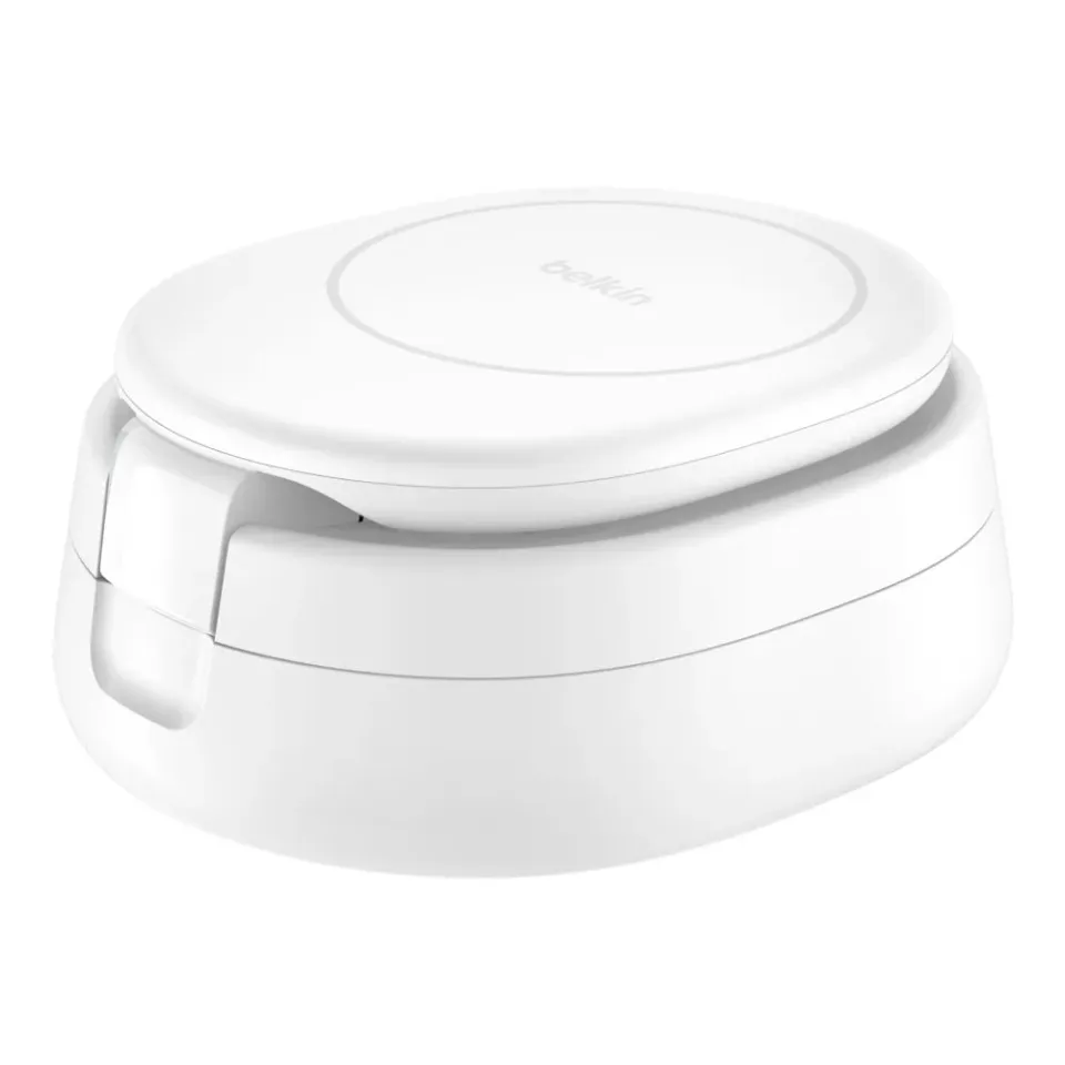 Belkin BOOST CHARGE Qi2 15W 3v1 Magnetická skládací nabíječka pro iPhone/Apple W (WIZ034kqWH)