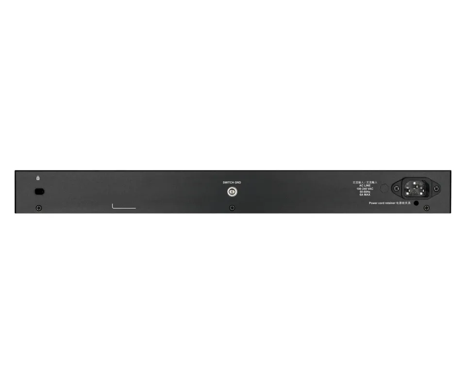D-Link DGS-1250-52XMP 48-port Gigabit Smart Managed Switch with 4x 10G SFP+ ports, 370Watts