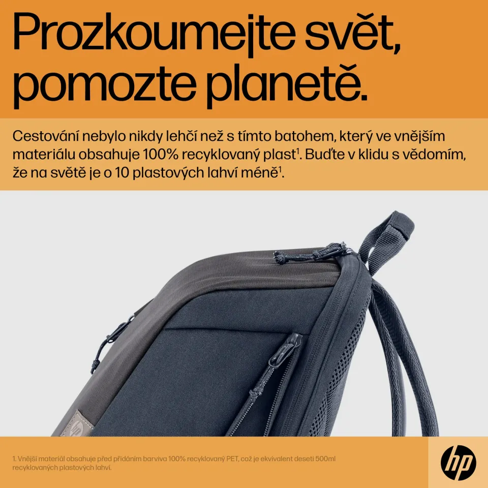 HP Travel 18L 15.6 Laptop BPk/Grey