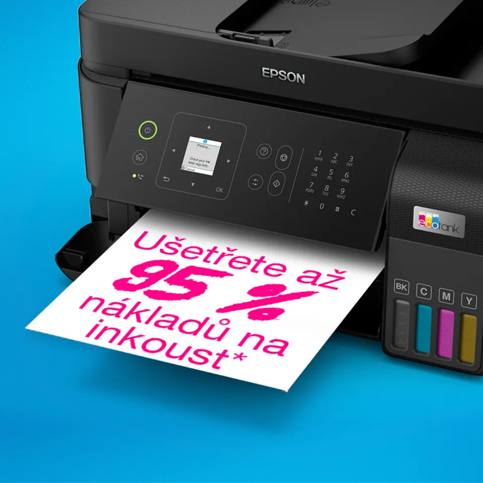 EPSON EcoTank ITS L5590 - A4/33ppm/4ink/ADF/Wi-Fi//LAN/CISS/
