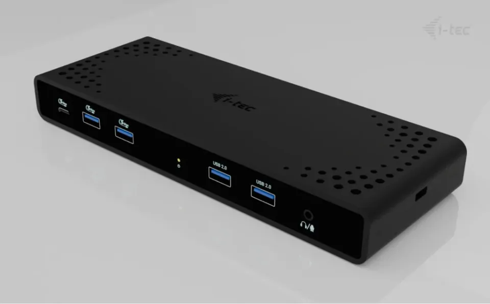 I-tec Universal Dual 4K Display Docking Station, Power Delivery 85W