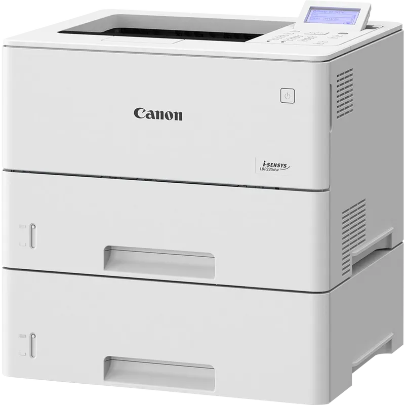 Canon i-SENSYS LBP335dw – černobílá laserová tiskárna A4, 43 str./min, duplex, PCL a PostScript, LAN a Wi-Fi