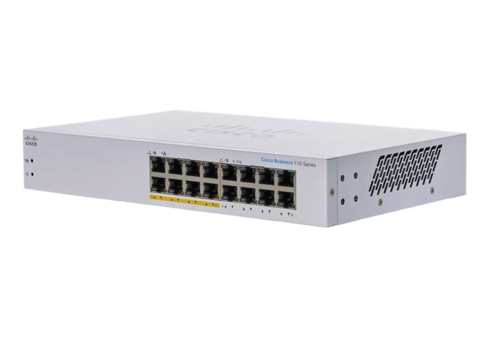Cisco CBS110 Unmanaged 16-port GE, Partial PoE - REFRESH