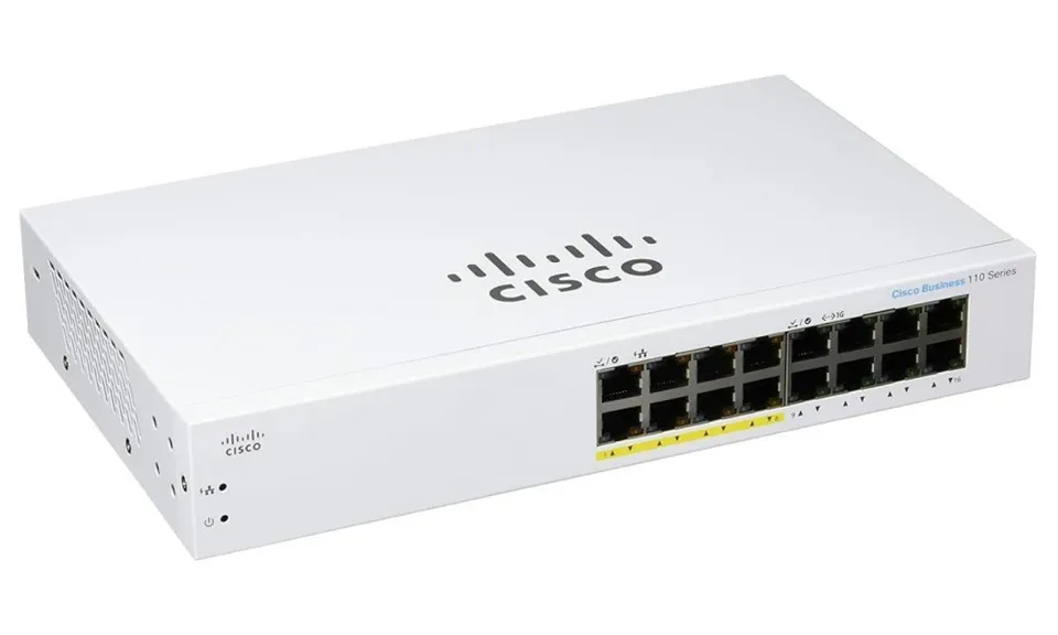 Cisco CBS110 Unmanaged 16-port GE, Partial PoE