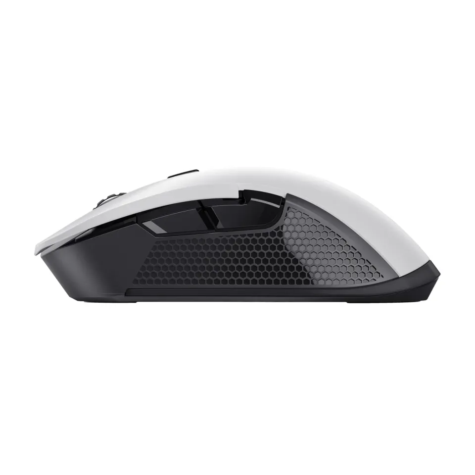 TRUST myš GXT 923W YBAR Gaming Wireless Mouse, optická, USB, bílá
