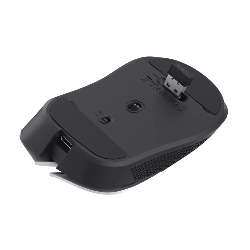 TRUST myš GXT 923W YBAR Gaming Wireless Mouse, optická, USB, bílá