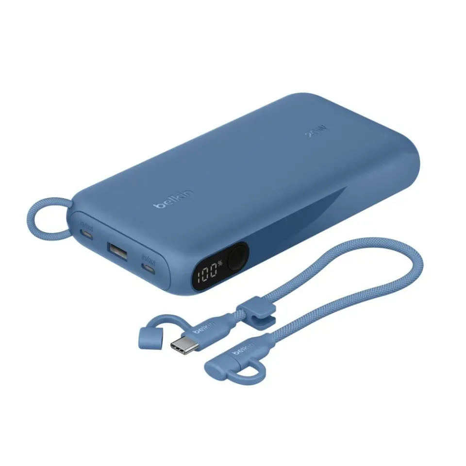 Belkin BOOST CHARGE USB-C Power Delivery PowerBanka s displejem, 20000mAh, 20W,