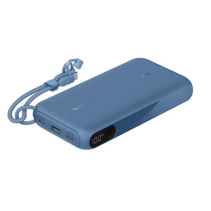 Belkin BOOST CHARGE USB-C Power Delivery PowerBanka s displejem, 20000mAh, 20W, (BPB028hqBL)