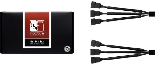 Noctua NA-SC1 Sx2, 3x rozbočovač pro ventilátory