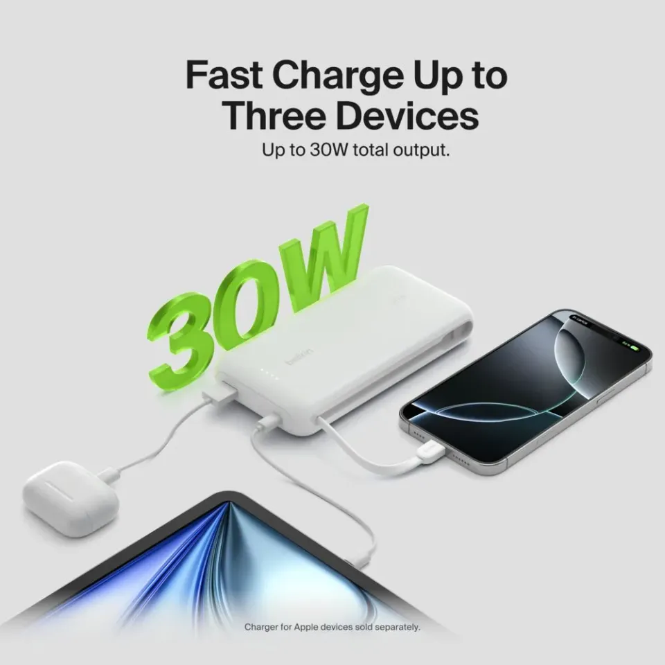 Belkin BOOST CHARGE USB-C Power Delivery PowerBanka s integrovaným USB-C kabelem