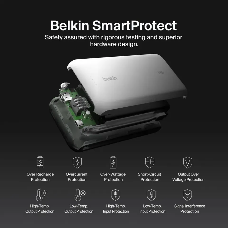 Belkin BOOST CHARGE USB-C Power Delivery PowerBanka s integrovaným USB-C kabelem