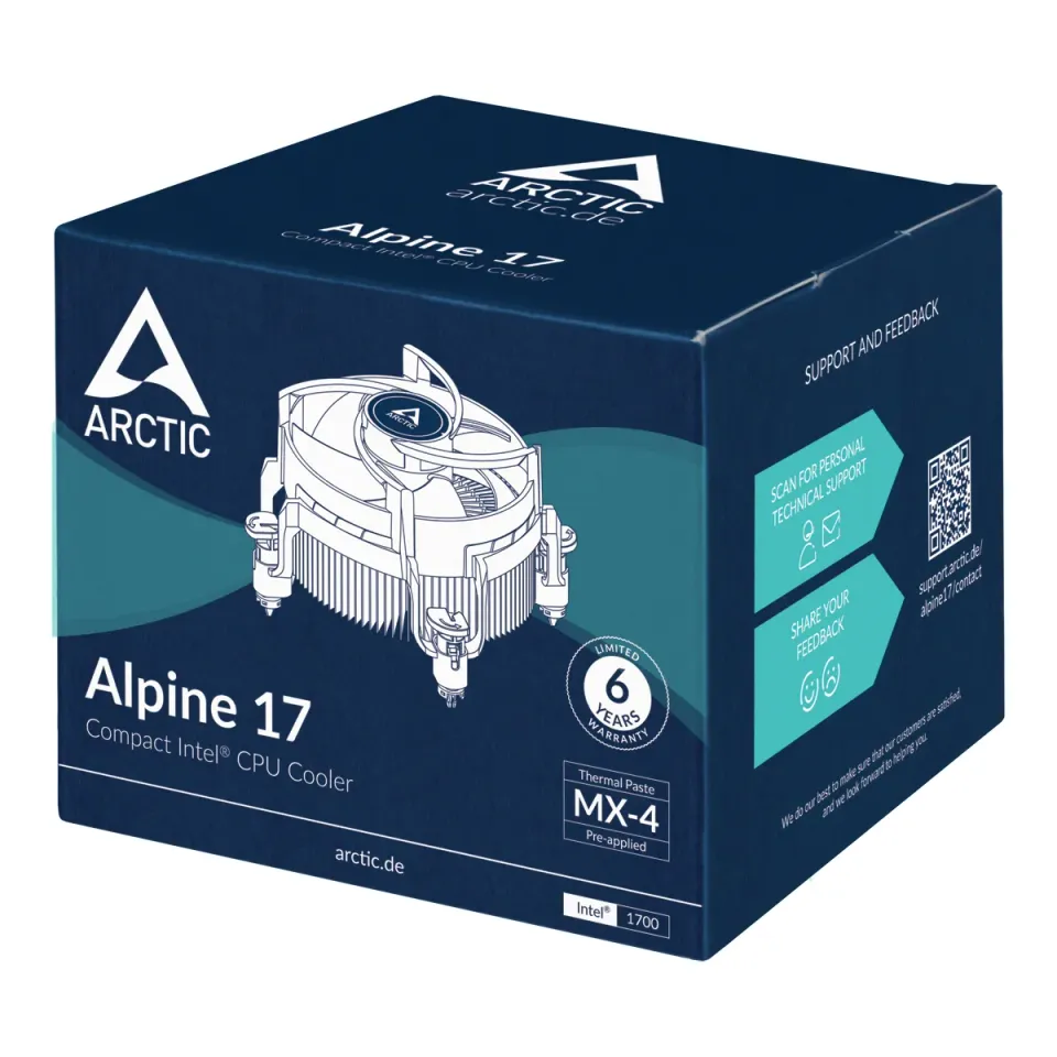 ARCTIC Alpine 17 chladič CPU