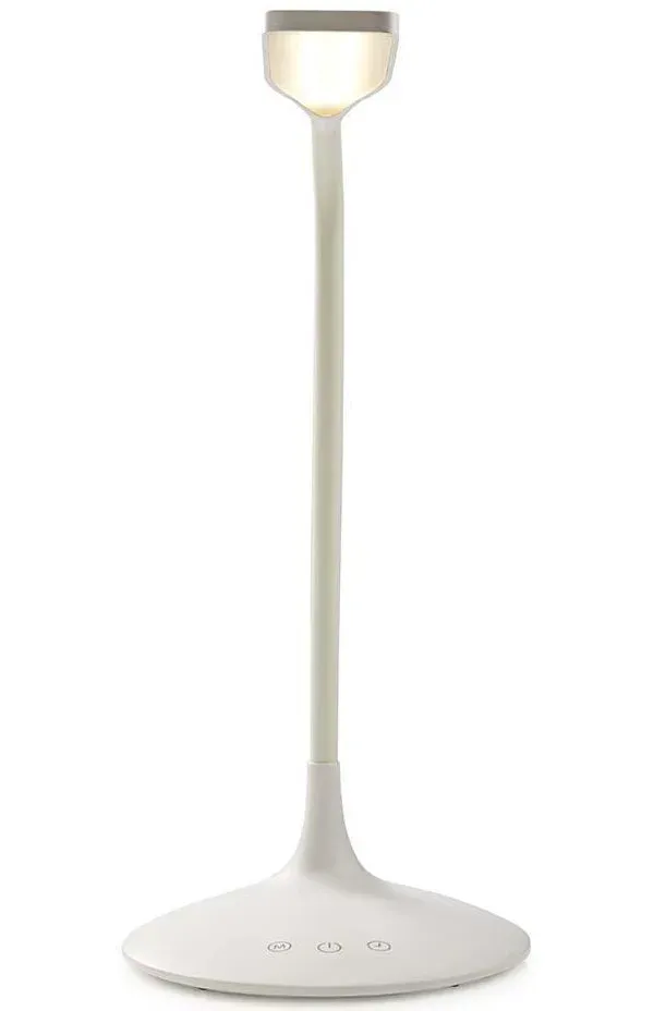 Nedis LTLG3M1WT2 - Stmívatelná LED Stolní Lampa | Dotykové ovládání | 3 režimy s