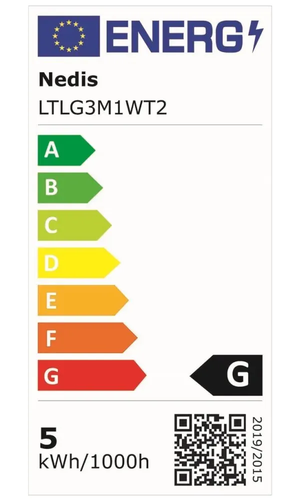Nedis LTLG3M1WT2 - Stmívatelná LED Stolní Lampa | Dotykové ovládání | 3 režimy s