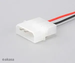 AKASA kabel SATA kombinovany kabel pro připojení slim DVD a BR mechanik, 40cm