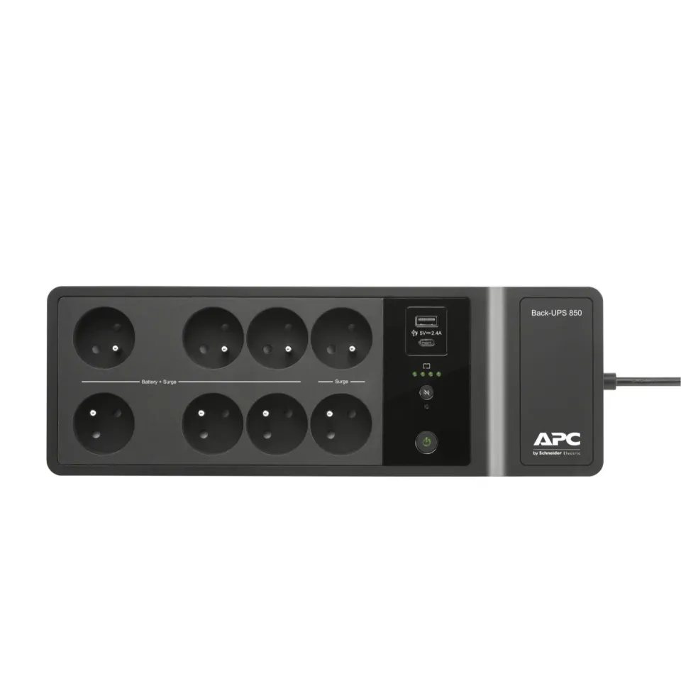 APC Back-UPS 850VA, 230V, USB Type-C and A charging ports (520W) - CZ zásuvka
