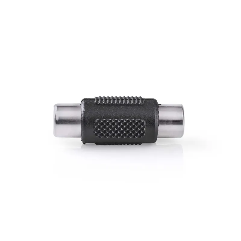 Nedis CAGB24950BK - Monofonní audioadaptér | RCA Zásuvka - RCA Zásuvka | Černá b