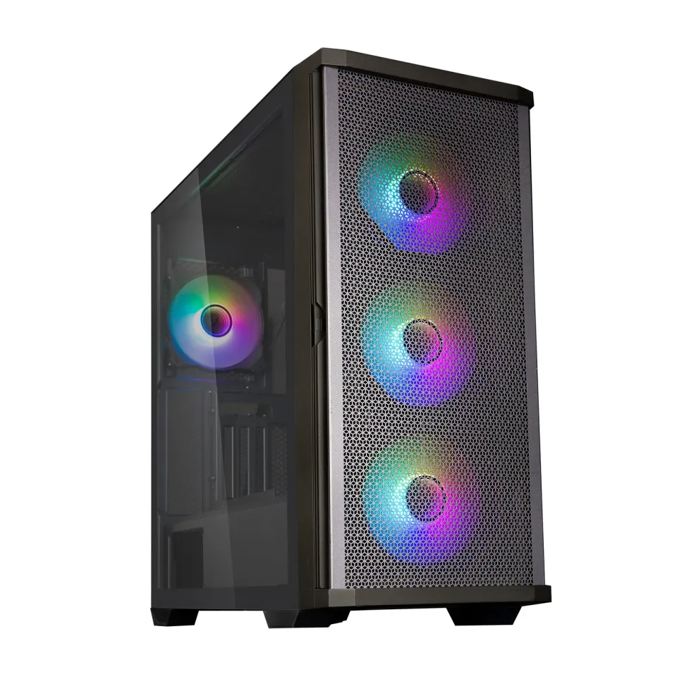 Zalman skříň Z10 Duo / ATX / 4x120 mm ARGB fan / 2xUSB 3.0 / USB-C / tvrzené sklo