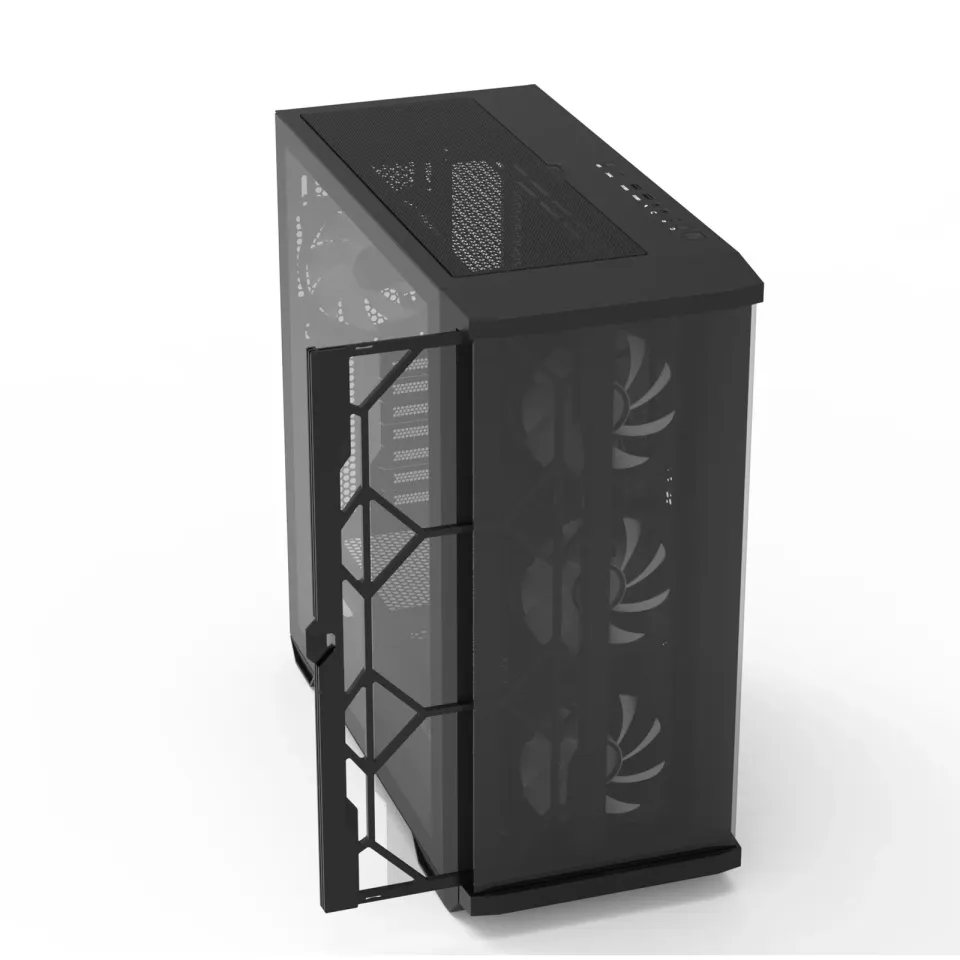 Zalman skříň Z10 Duo / ATX / 4x120 mm ARGB fan / 2xUSB 3.0 / USB-C / tvrzené sklo