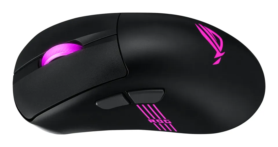 ASUS myš ROG Keris II Origin, bezdrátová herní myš, černá