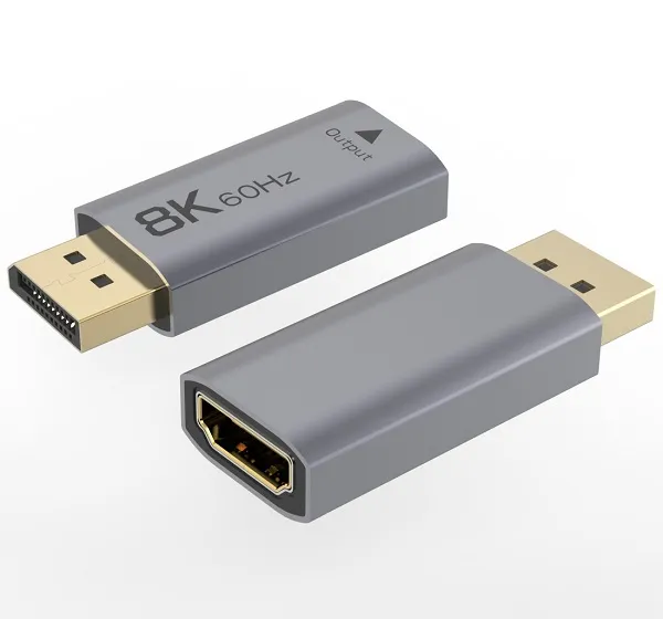 PremiumCord adaptér DisplayPort - HDMI, 8K@60Hz, 4K@144Hz Male/Female, pozlacené
