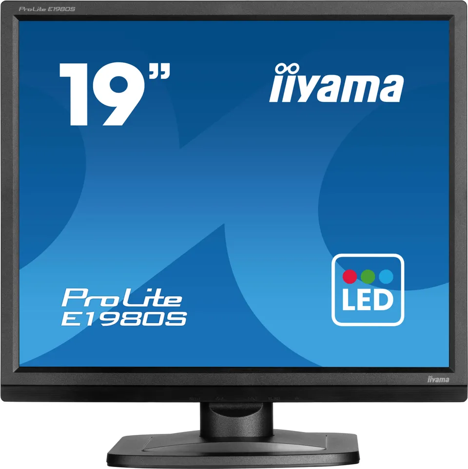 iiyama ProLite/E1980S/19"/TN/1280x1024/75Hz/3ms/Black/3R