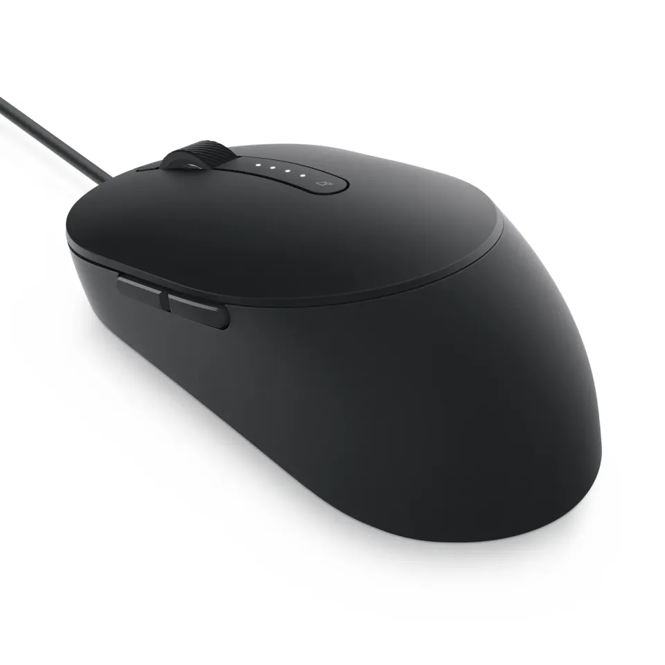 Dell MS3220/Kancelářská/Laserová/Pro praváky/3 200 DPI/Drátová USB/Černá