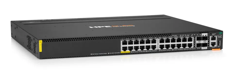 HPE NW CX6300M 24G CL8 2L 2Y Sw