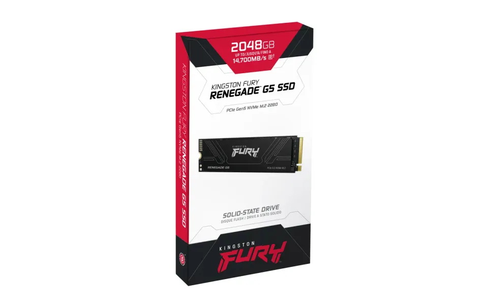 Kingston Flash SSD 2048GB Kingston FURY Renegade G5 PCIe 5.0 M.2 NVMe SSD