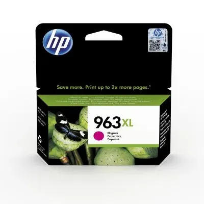 HP 3JA28AE originální náplň purpurová velká č.963XL (magenta, cca 1600 stran) (pro OfficeJet Pro 9010, 9013, 9020, 9023, 9022e)