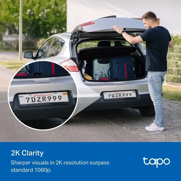 TP-Link Tapo C410 - Venkovní IP kamera na baterii, WiFi, 3MP (2304 × 1296 px) 12