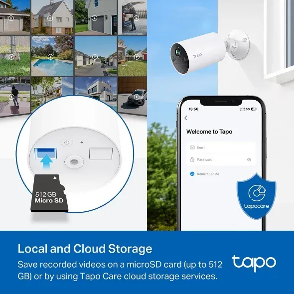 TP-Link Tapo C410 - Venkovní IP kamera na baterii, WiFi, 3MP (2304 × 1296 px) 12