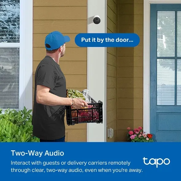 TP-Link Tapo C410 - Venkovní IP kamera na baterii, WiFi, 3MP (2304 × 1296 px) 12
